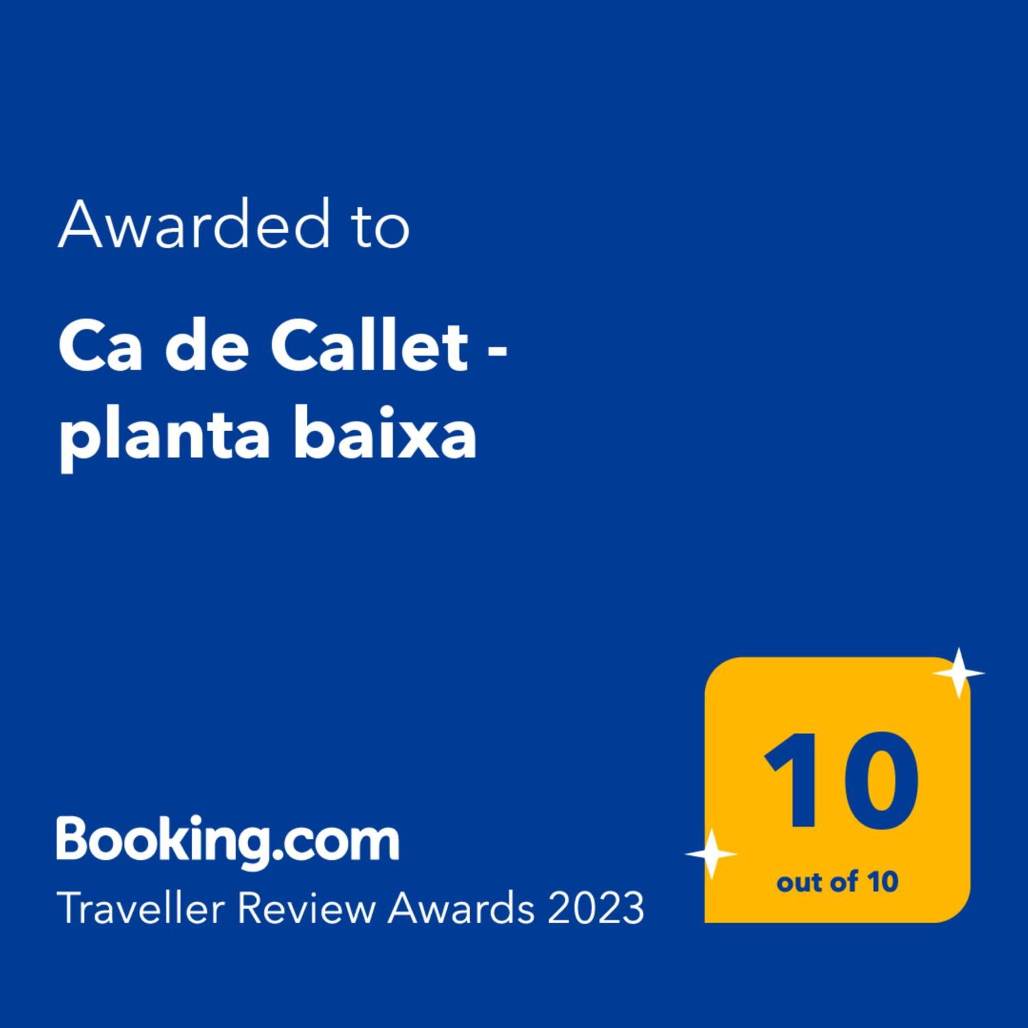Ca De Callet - Planta Baixa Estación 외부 사진
